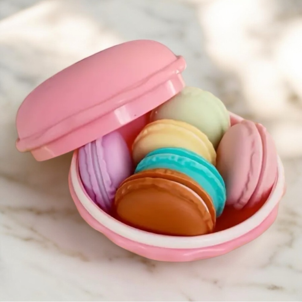 Macaron PINK Jewelry Storage Case Box Set of 7